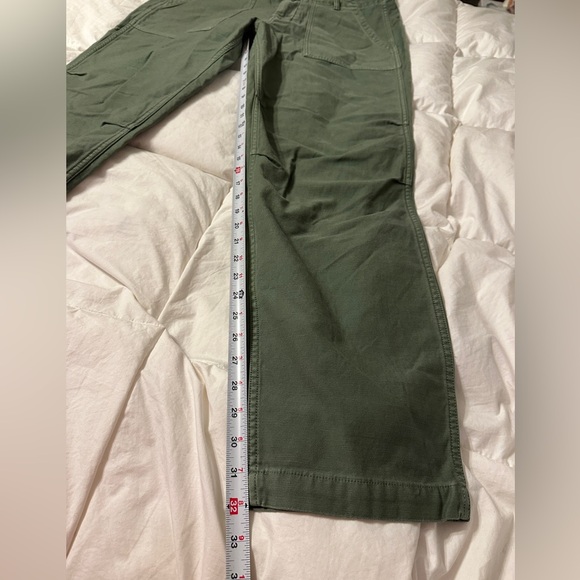 Outerknown Green “The Field Pants” Organic Cotton - NWT - Size 35x32 - Picture 12 of 14